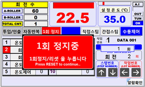 ForTex Dif Jigger 염색기