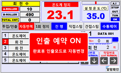 ForTex Dif Jigger 염색기